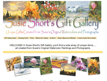 Tablet Screenshot of gifts.susieshort.net